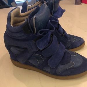Isabel Marant wedge sneakers used size 37
